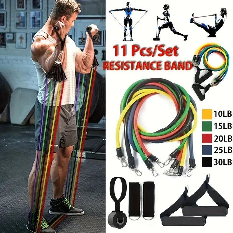 Sport Rubber Band for Fitness Equipment Resistance Bands Elastic Band for Pulling up Gym Exercise Training Portable Body Sports