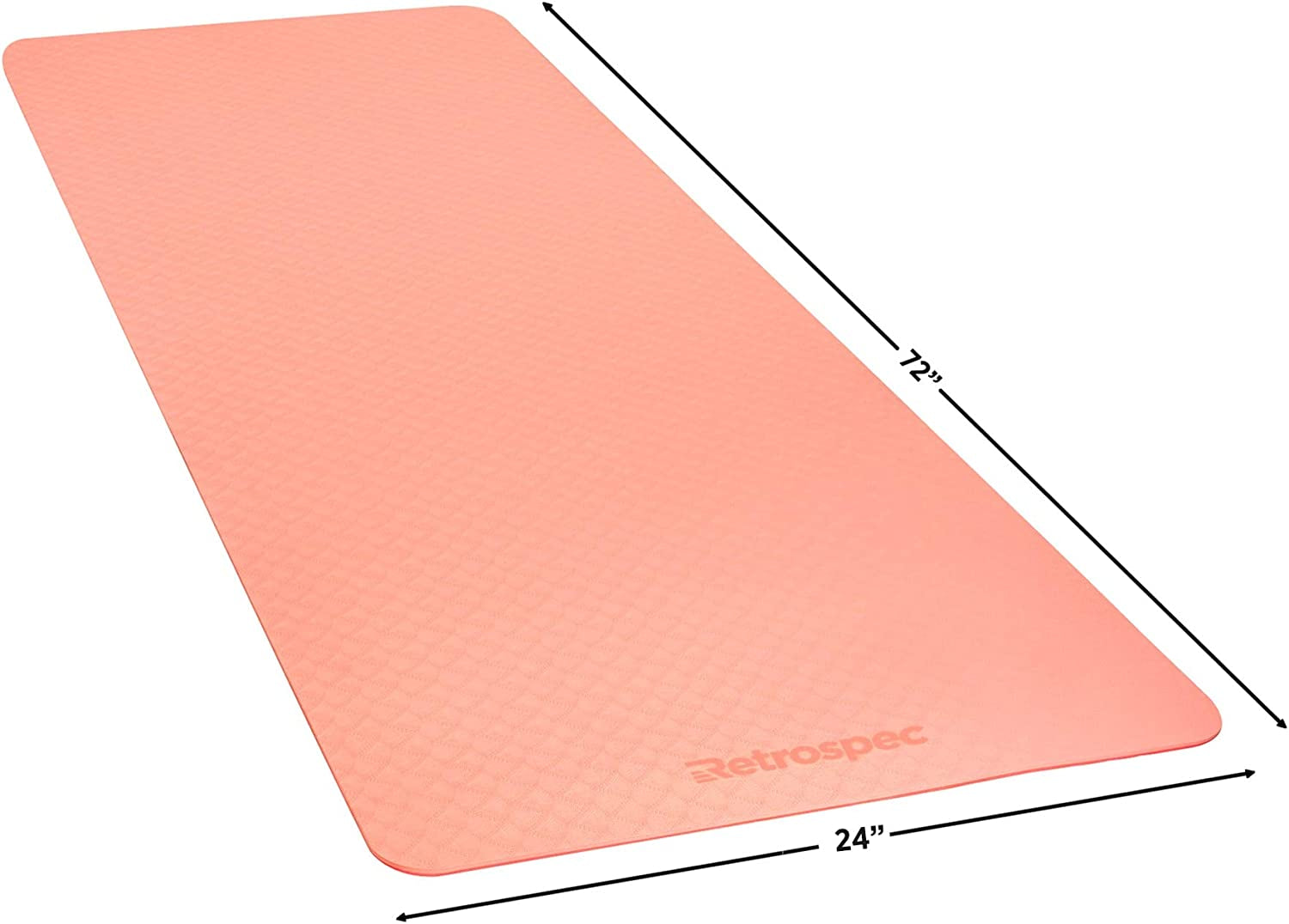 Zuma Yoga Mat for Men & Women - Outdoor & Indoor Non Slip Exercise Mat for Hot Yoga, Pilates, Stretching Floor & Fitness Workouts 6Mm Easy to Clean