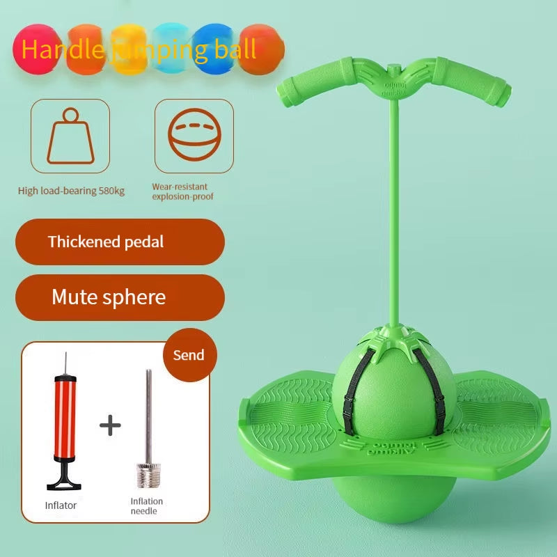 Bouncing Ball Frog Jump Long Height Exercise Equipment Increase High Jump Bouncing Ball Children'S Balance Training Equipment