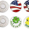 Golf Ball Markers with Hat Clips Value Sets for Men Women Golfer, Removable Attaches Easily to Golf Cap Premium Gifts