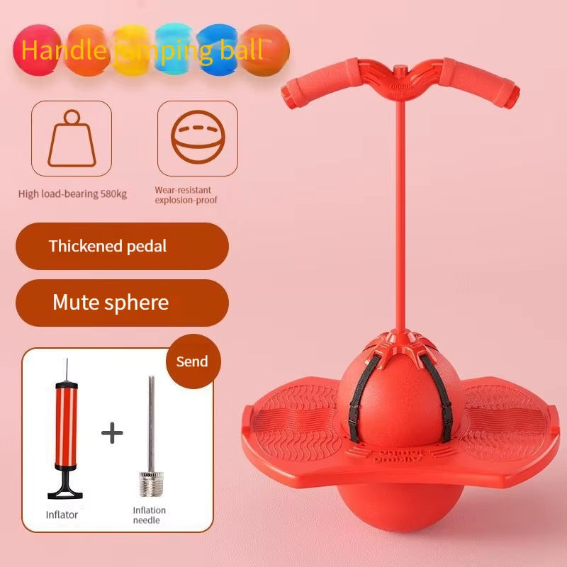 Bouncing Ball Frog Jump Long Height Exercise Equipment Increase High Jump Bouncing Ball Children'S Balance Training Equipment