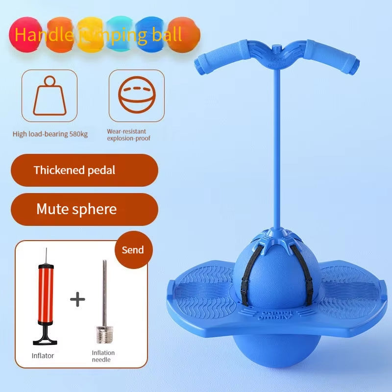 Bouncing Ball Frog Jump Long Height Exercise Equipment Increase High Jump Bouncing Ball Children'S Balance Training Equipment