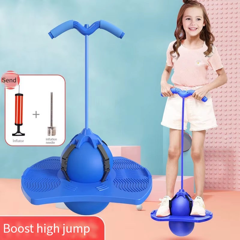 Bouncing Ball Frog Jump Long Height Exercise Equipment Increase High Jump Bouncing Ball Children'S Balance Training Equipment